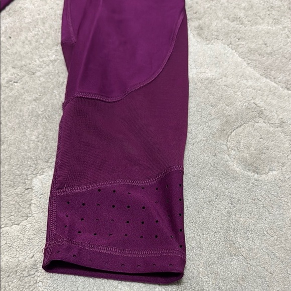 RBX Purple Capri Leggings Moisture-Wicking - Picture 3 of 5